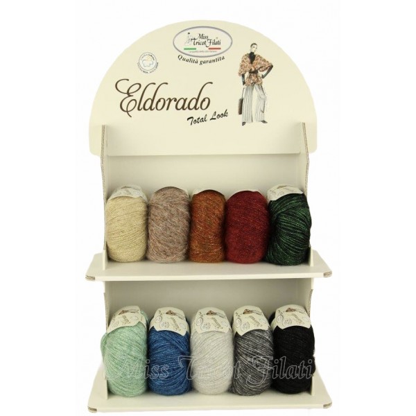 Gomitolo lana Eldorado da 25 gr. +- 100 mt. Miss Tricot Filati
