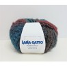 Gomitolo moda 50 gr. 50 mt. Lana Gatto "Aurora" 100% lana vergine ferri 7
