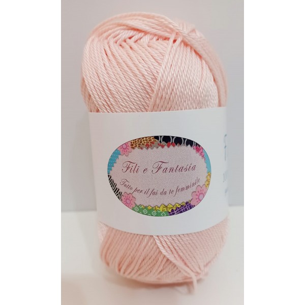 Gomitolo da 50 gr. "Furore" Fili e Fantasia 100% cotone gasato mercerizzato 125 mt. alta qualità (64 colori)