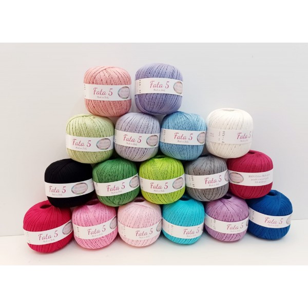 Gomitolo 100 gr. filo di scozia "Fili e Fantasia" Made in Italy alta qualità vari spessori 45 colori