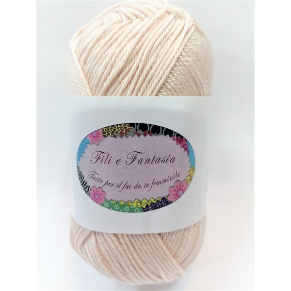 Gomitolo da 50 gr. "Furore" Fili e Fantasia 100% cotone gasato mercerizzato 125 mt. alta qualità (64 colori)