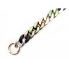 Catena resina multicolor con anelli moschettone lunghezza 50 cm. per borse e borsette e varie