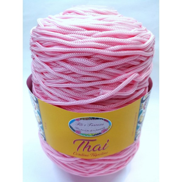 Cordino cordoncino Thai 500 gr. per borse, centri e varie, ferri uncinetto 3,5/4,5