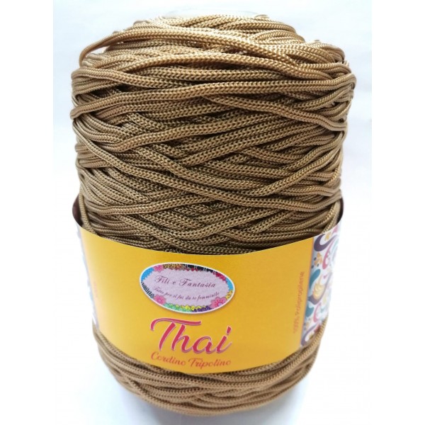 Cordino cordoncino Thai 500 gr. per borse, centri e varie, ferri uncinetto 3,5/4,5