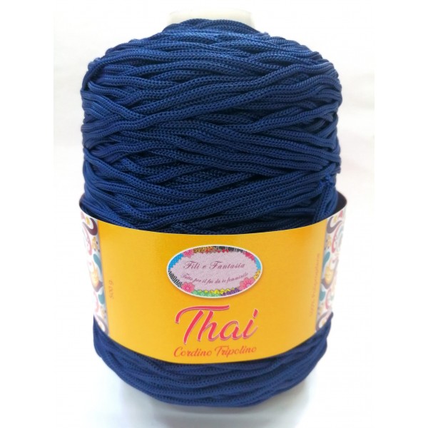 Cordino cordoncino Thai 500 gr. per borse, centri e varie, ferri uncinetto 3,5/4,5