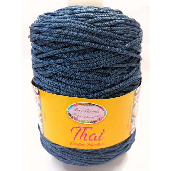 Cordino cordoncino Thai 500 gr. per borse, centri e varie, ferri uncinetto 3,5/4,5