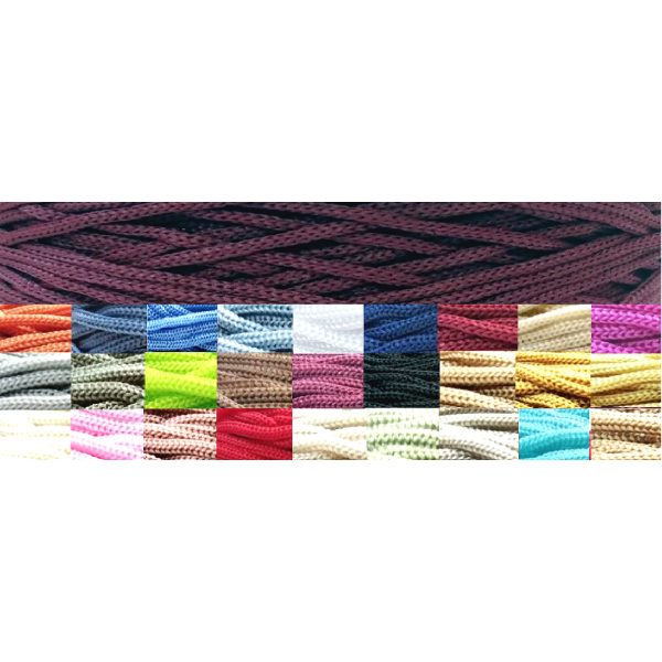 Cordino cordoncino Thai 500 gr. per borse, centri e varie, ferri uncinetto 3,5/4,5