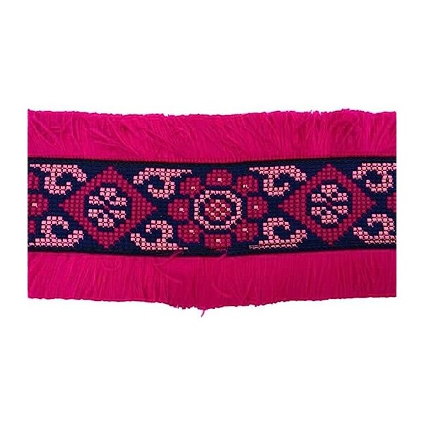 50 cm. passamaneria gallone ricamato h. 8 cm. per decorazioni abbigliamento e varie, ma anche per borse e coffe