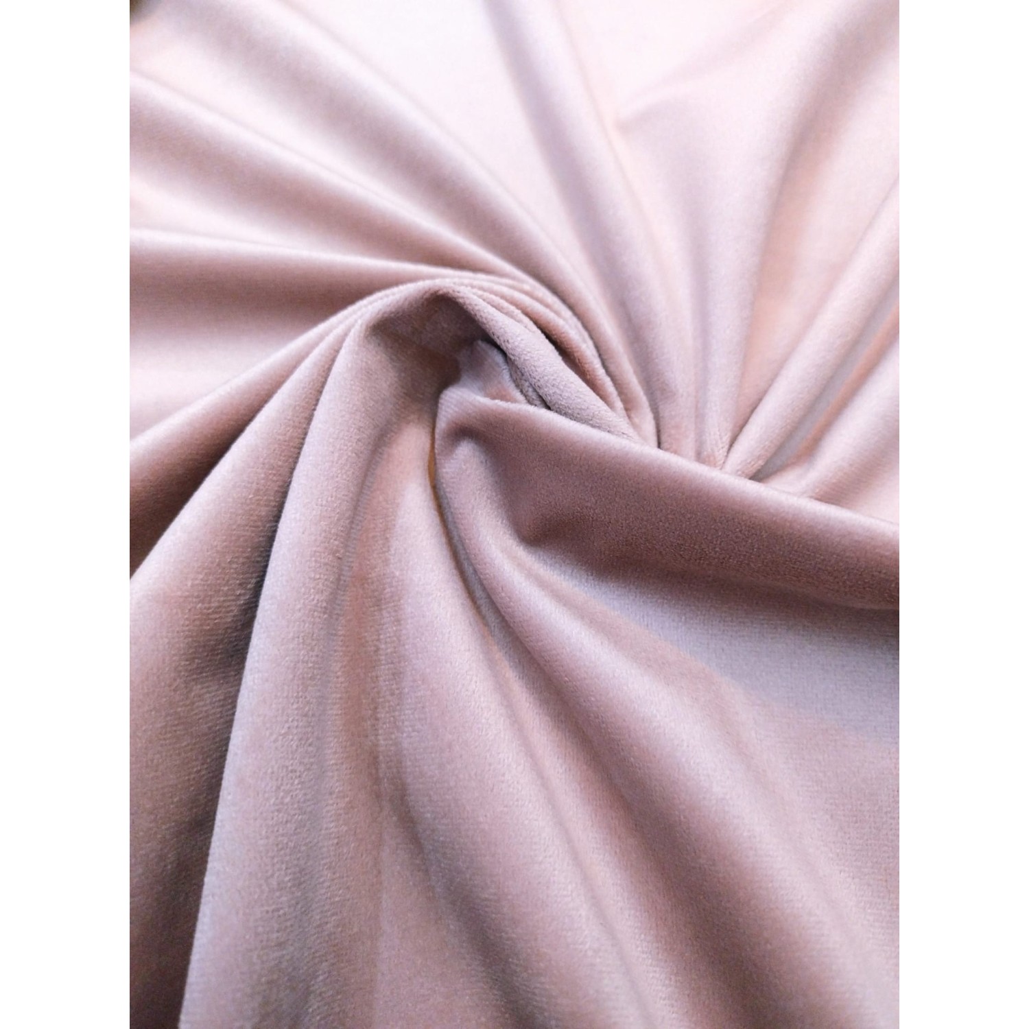 Tessuto velluto h. 140/150 cm. (350 gr. mtq) 100% poliestere taglio da 50x145 cm. vari colori