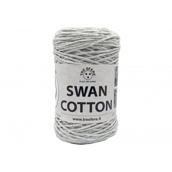 Cordino Tre Sfere Swan® Cotton 250 gr. x borse e varie ferri uncinetto 2/4