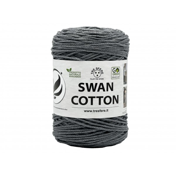 Cordino Tre Sfere Swan® Cotton 250 gr. x borse e varie ferri uncinetto 2/4