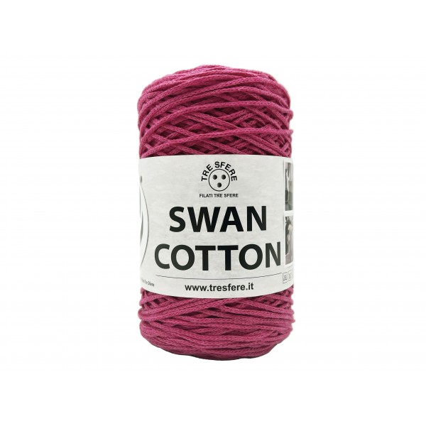 Cordino Tre Sfere Swan® Cotton 250 gr. x borse e varie ferri uncinetto 2/4