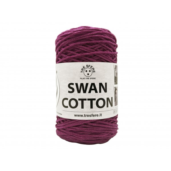 Cordino Tre Sfere Swan® Cotton 250 gr. x borse e varie ferri uncinetto 2/4