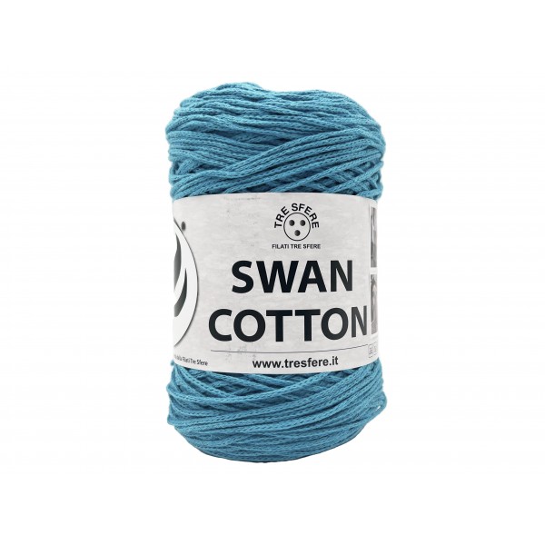 Cordino Tre Sfere Swan® Cotton 250 gr. x borse e varie ferri uncinetto 2/4