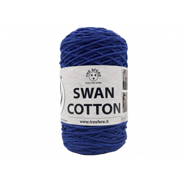Cordino Tre Sfere Swan® Cotton 250 gr. x borse e varie ferri uncinetto 2/4