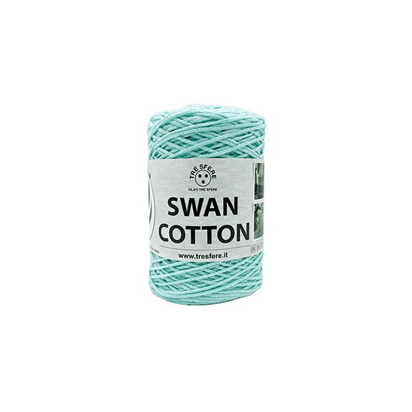 Cordino Tre Sfere Swan® Cotton 250 gr. x borse e varie ferri uncinetto 2/4