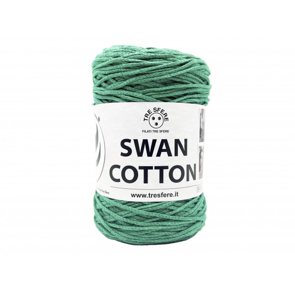 Cordino Tre Sfere Swan® Cotton 250 gr. x borse e varie ferri uncinetto 2/4