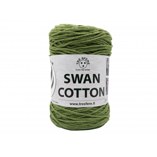 Cordino Tre Sfere Swan® Cotton 250 gr. x borse e varie ferri uncinetto 2/4
