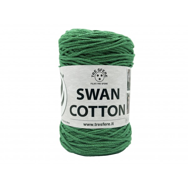 Cordino Tre Sfere Swan® Cotton 250 gr. x borse e varie ferri uncinetto 2/4
