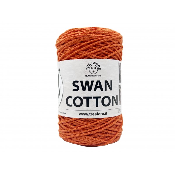 Cordino Tre Sfere Swan® Cotton 250 gr. x borse e varie ferri uncinetto 2/4
