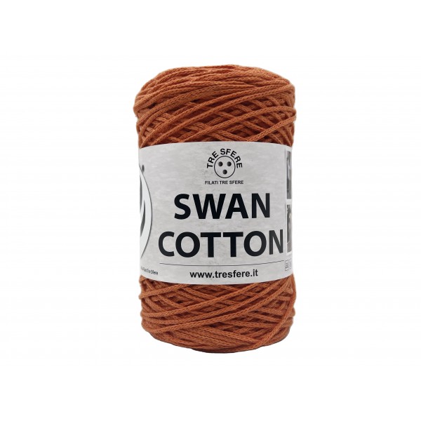 Cordino Tre Sfere Swan® Cotton 250 gr. x borse e varie ferri uncinetto 2/4