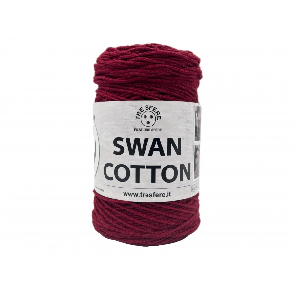 Cordino Tre Sfere Swan® Cotton 250 gr. x borse e varie ferri uncinetto 2/4