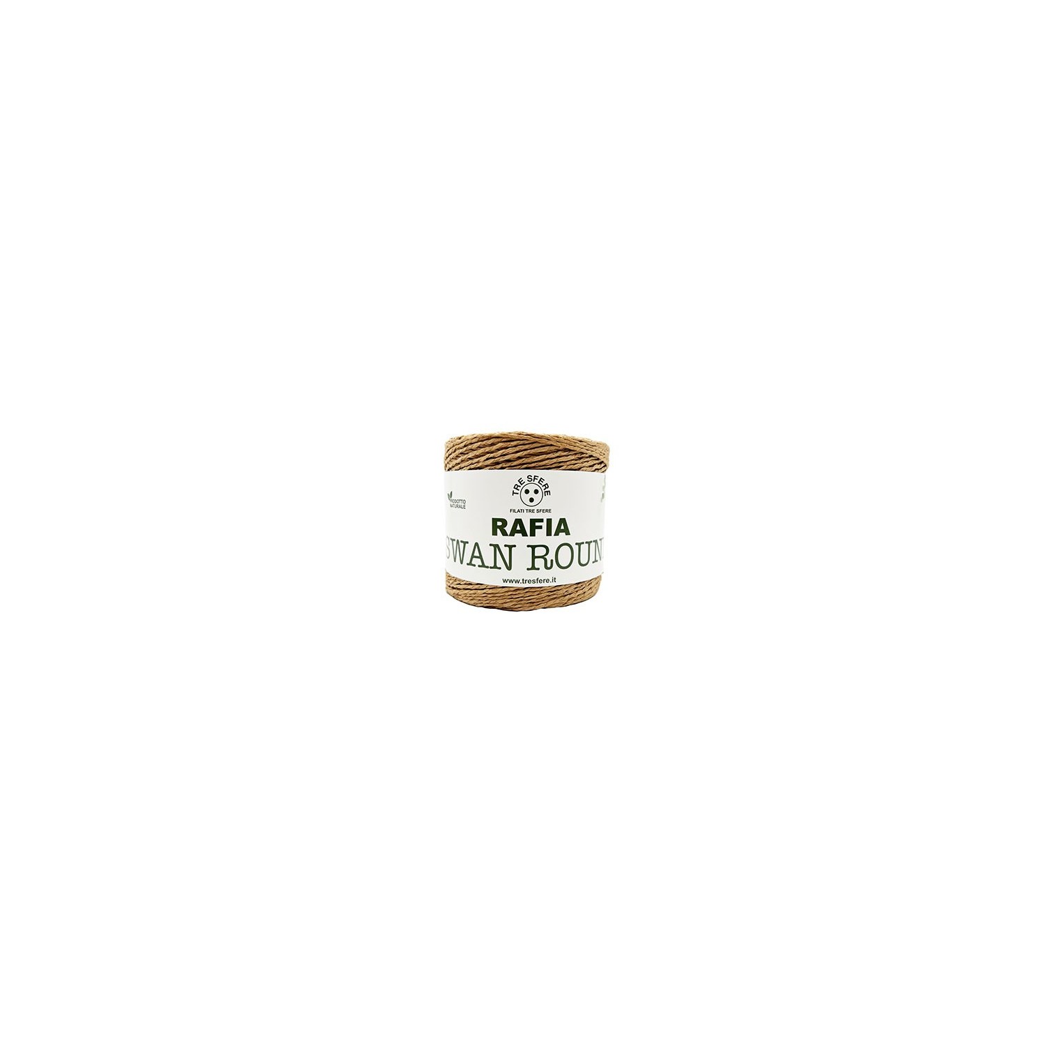 Rocca Rafia Swan Round 100% paper confezione 150 gr. 250 mt.