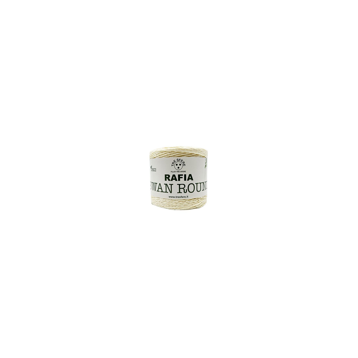 Rocca Rafia Swan Round 100% paper confezione 150 gr. 250 mt.