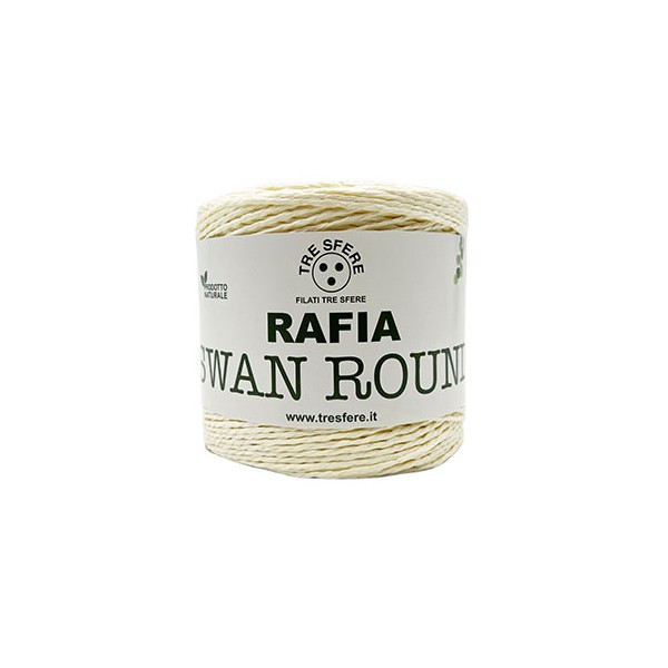 Rocca Rafia Swan Round 100% paper confezione 150 gr. 250 mt.