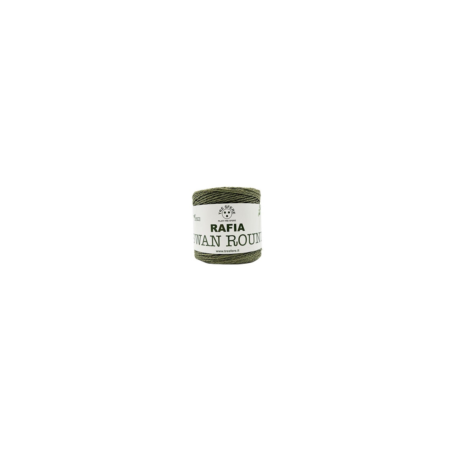 Rocca Rafia Swan Round 100% paper confezione 150 gr. 250 mt.