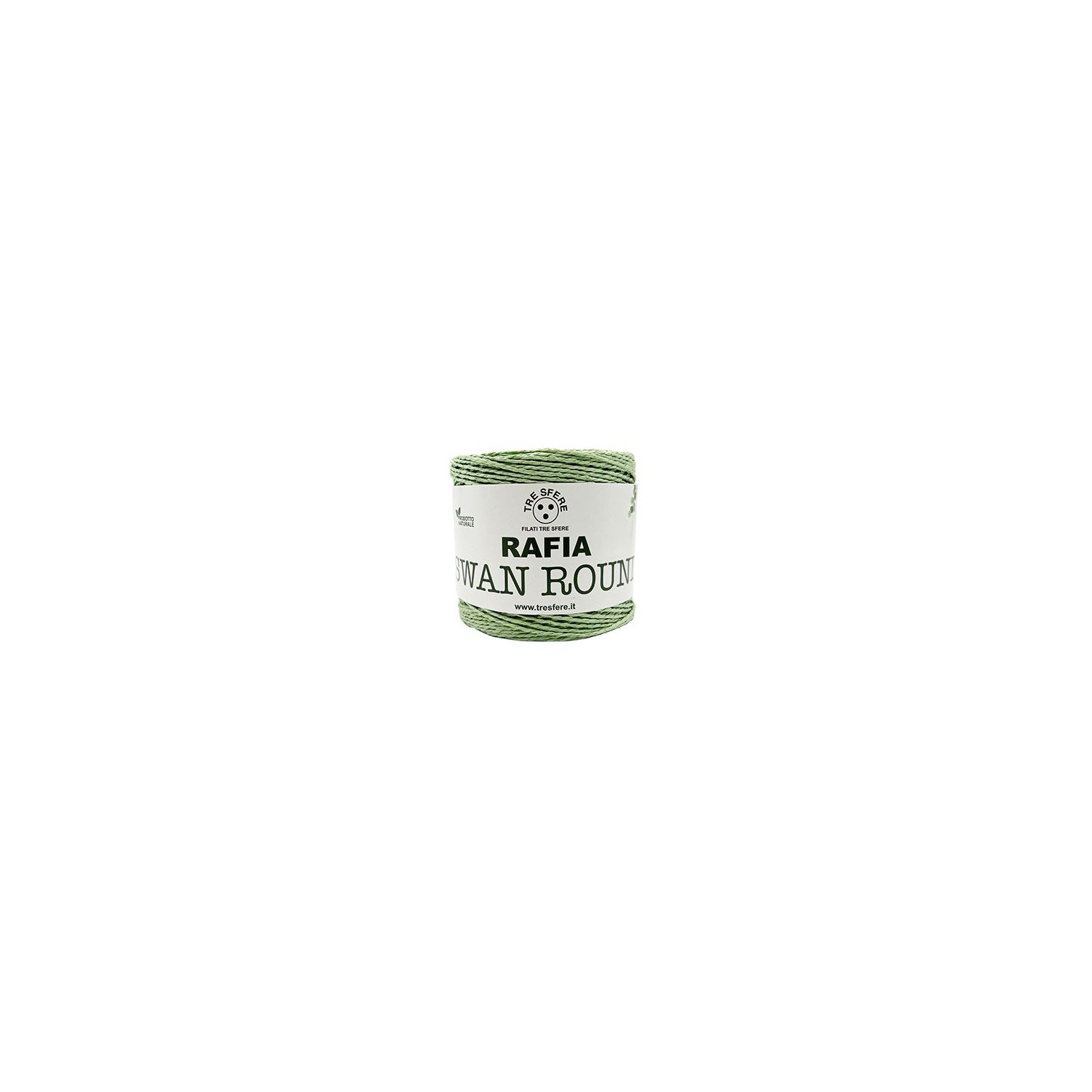 Rocca Rafia Swan Round 100% paper confezione 150 gr. 250 mt.