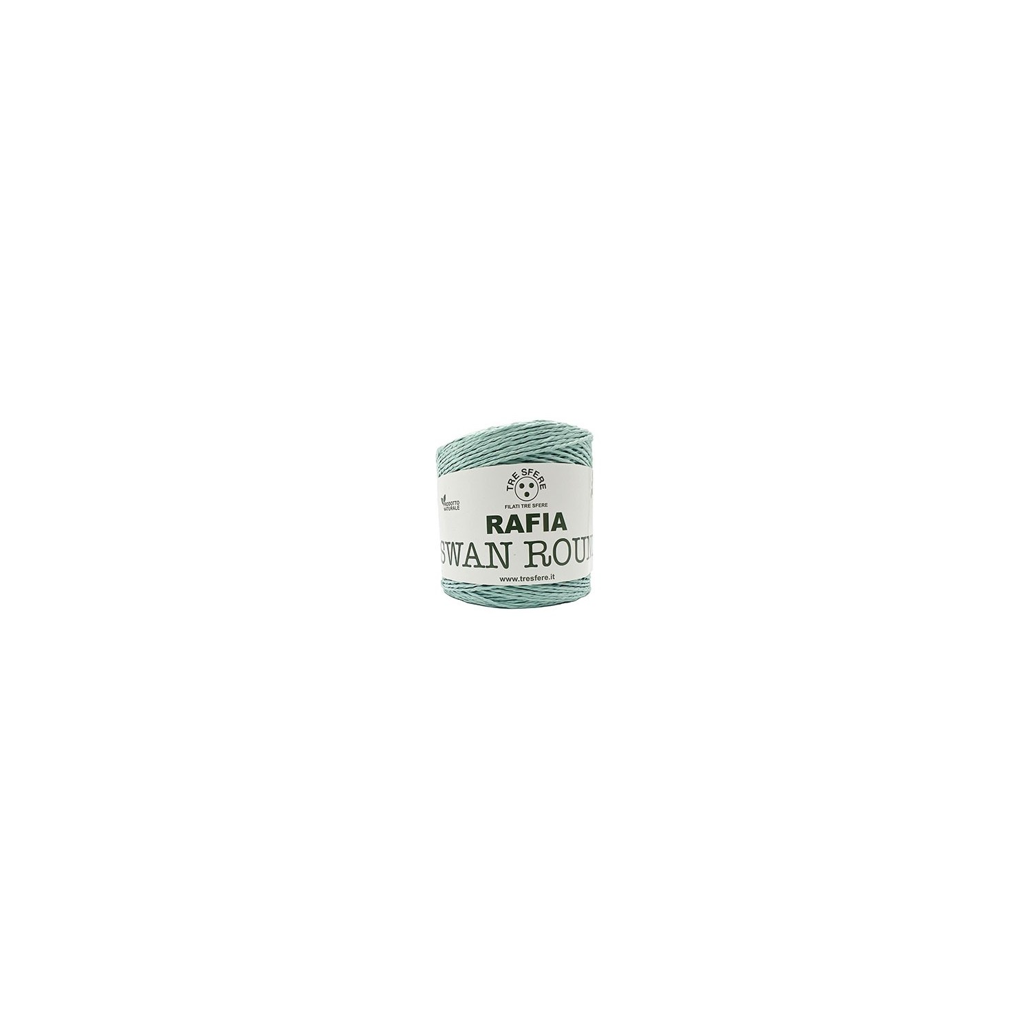 Rocca Rafia Swan Round 100% paper confezione 150 gr. 250 mt.