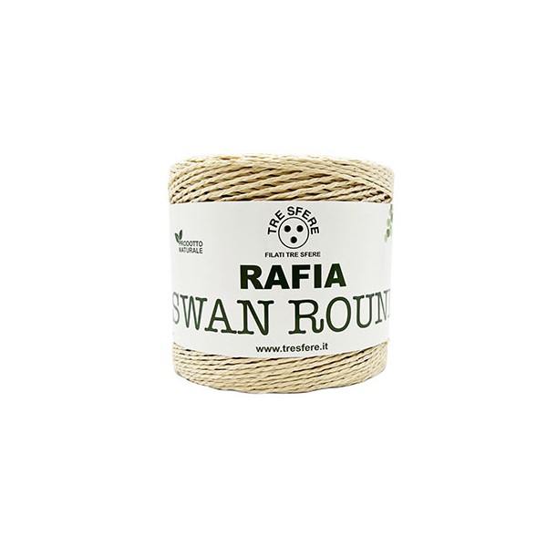 Rocca Rafia Swan Round 100% paper confezione 150 gr. 250 mt.