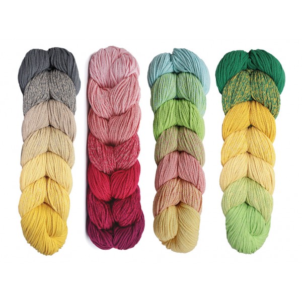 Cordino Cotone Treccia Rio 70% cotone 30% poliestere Tre Sfere treccia da 250 gr.