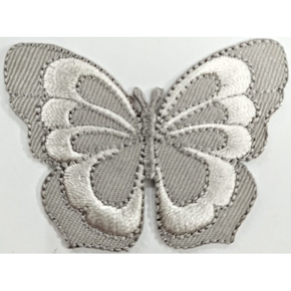 Toppa patch applicazione 079B o 098B ricamo farfalla termo o cucire varie misure