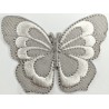 Toppa patch applicazione 079B o 098B ricamo farfalla termo o cucire varie misure