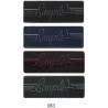 Toppa patch ricamo "Simple" 083 tessuto termoadesiva o cucire 3,5x9,5 cm.