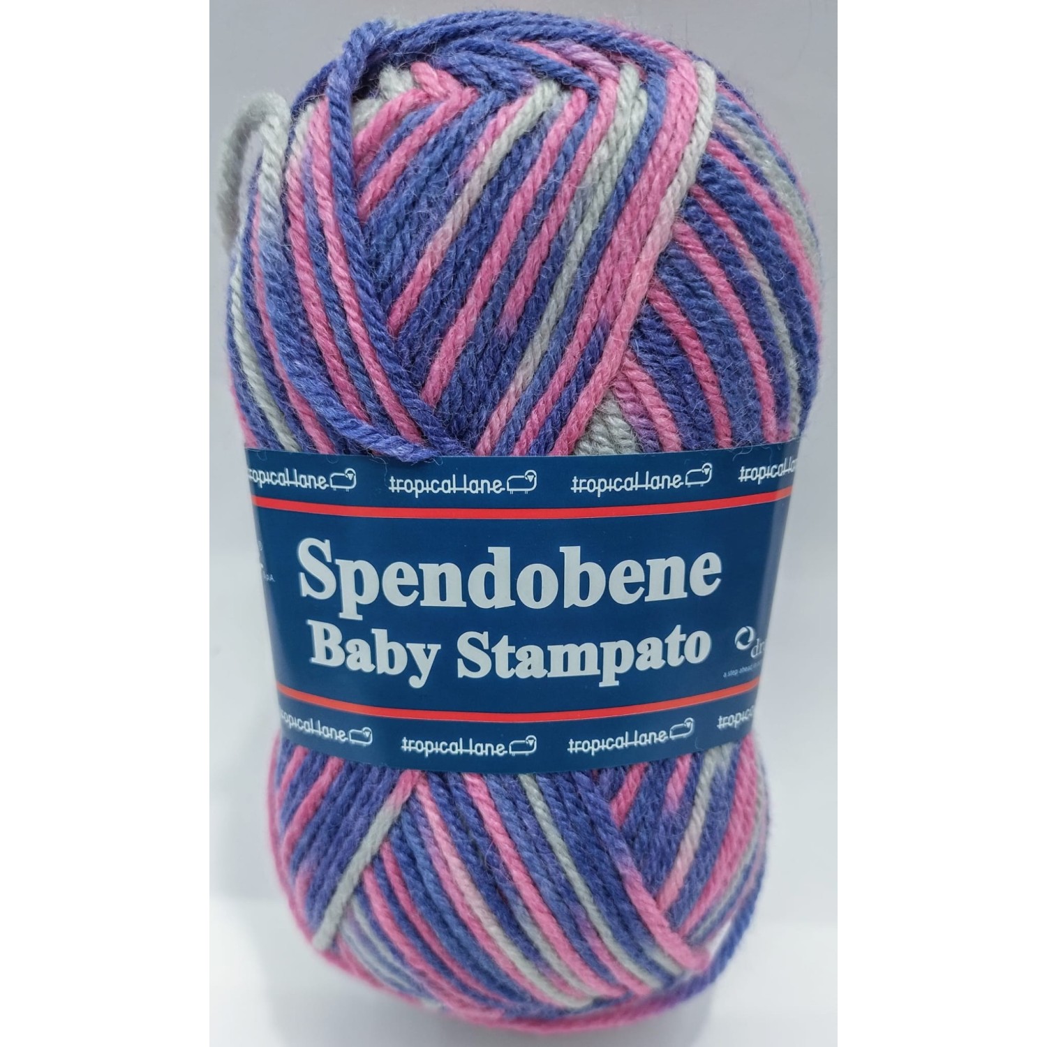 Gomitolo lana Spendobene Tropical Lane (+-130 mt.) 50 gr. 47% Lana Merinos 53% Dralon 65 colori
