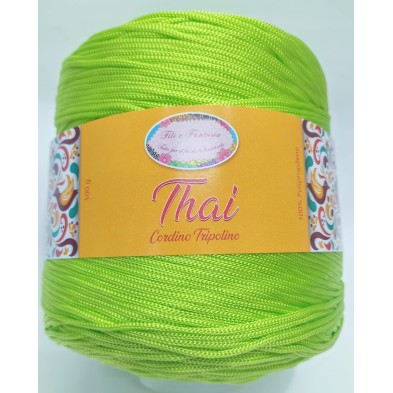 Cordino cordoncino Thai 500 gr. per borse, centri e varie, ferri uncinetto 3,5/4,5