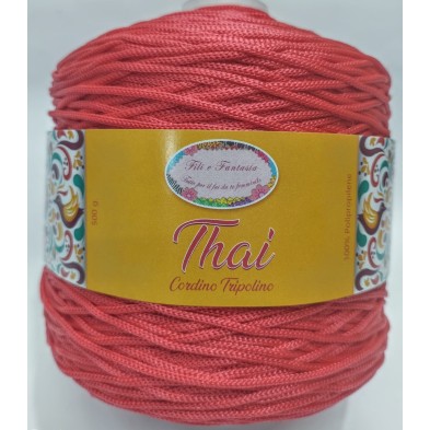 Cordino cordoncino Thai 500 gr. per borse, centri e varie, ferri uncinetto 3,5/4,5