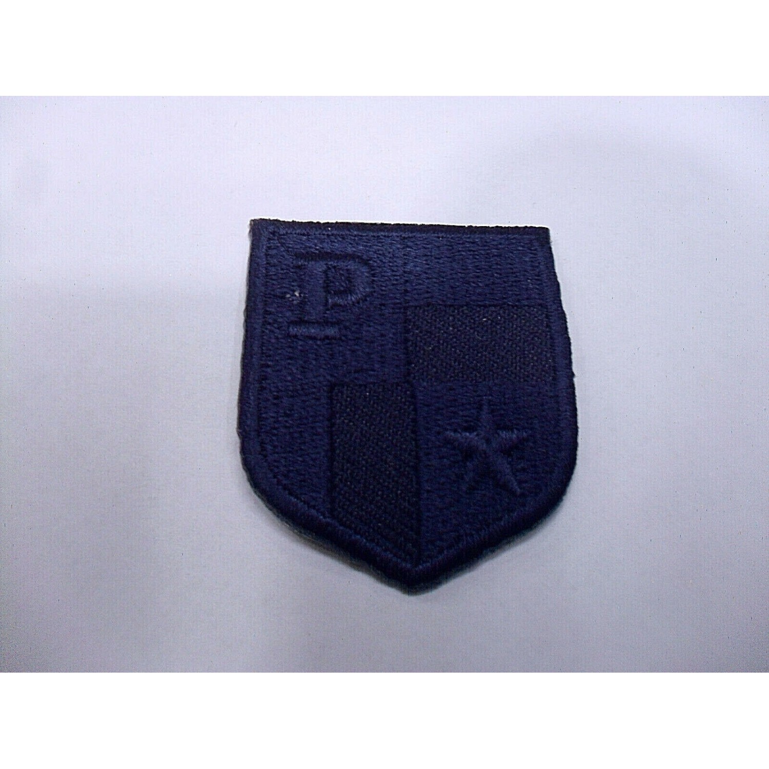 TOPPA PATCH RICAMO SU TESSUTO "STELLA P" TERMO O DA CUCIRE DIMENSIONI VARIE