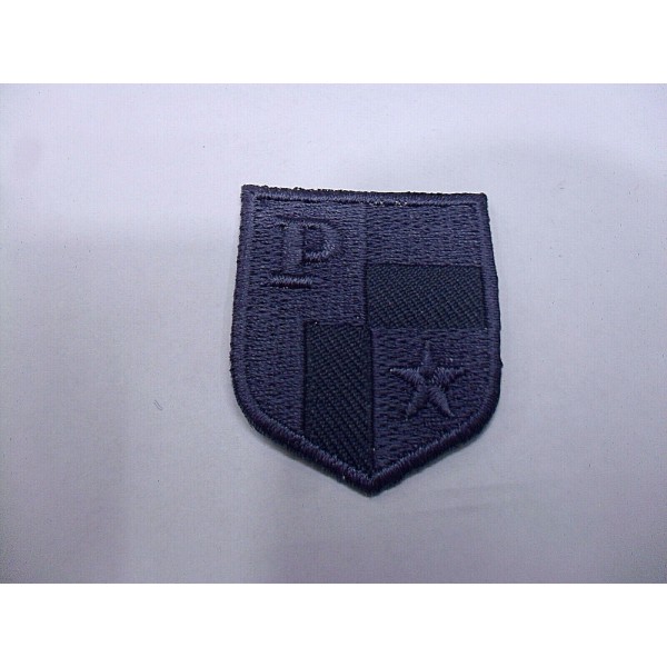 TOPPA PATCH RICAMO SU TESSUTO "STELLA P" TERMO O DA CUCIRE DIMENSIONI VARIE