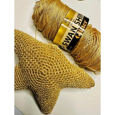 Cordino Swan Shiny Glitter 85% Polipropilene 15% Lurex cf. 250 gr. 250 mt.