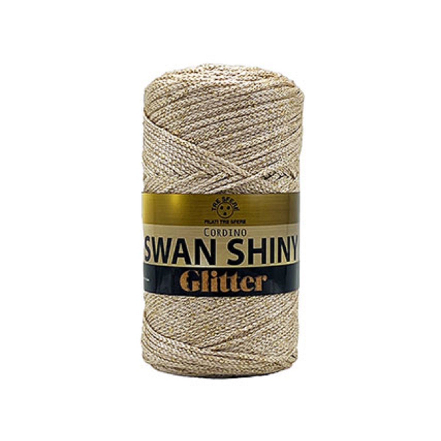 Cordino Swan Shiny Glitter 85% Polipropilene 15% Lurex cf. 250 gr. 250 mt.