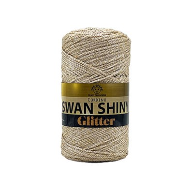 Cordino Swan Shiny Glitter 85% Polipropilene 15% Lurex cf. 250 gr. 250 mt.