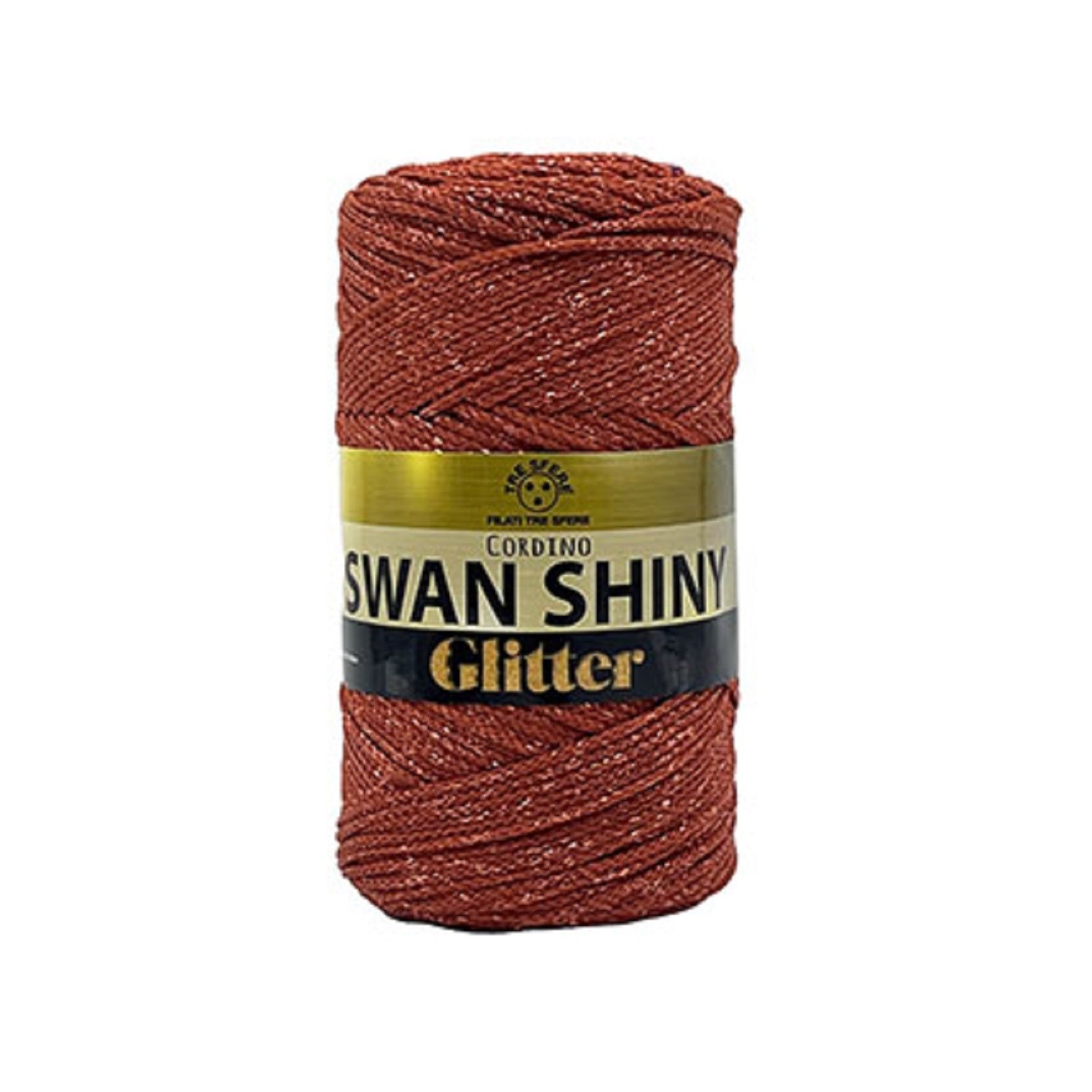 Cordino Swan Shiny Glitter 85% Polipropilene 15% Lurex cf. 250 gr. 250 mt.