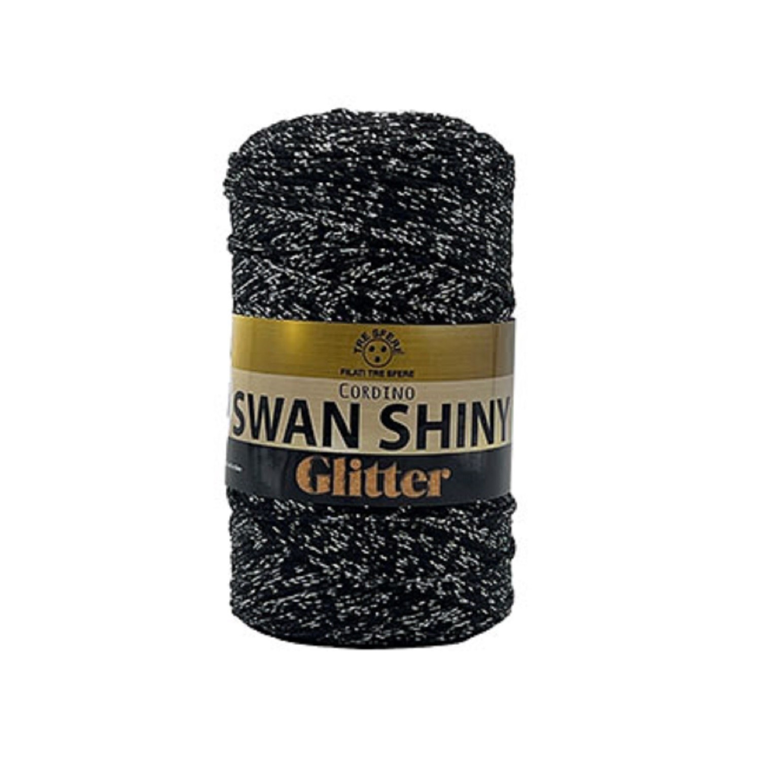 Cordino Swan Shiny Glitter 85% Polipropilene 15% Lurex cf. 250 gr. 250 mt.