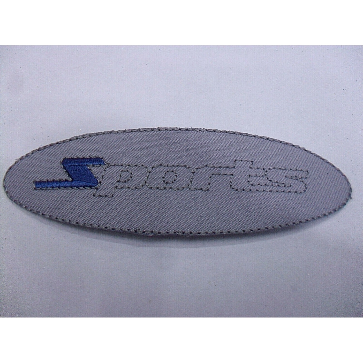 TOPPA PATCH RICAMO SU TESSUTO "SPORTS" TERMO O CUCIRE DIMENSIONI VARIE