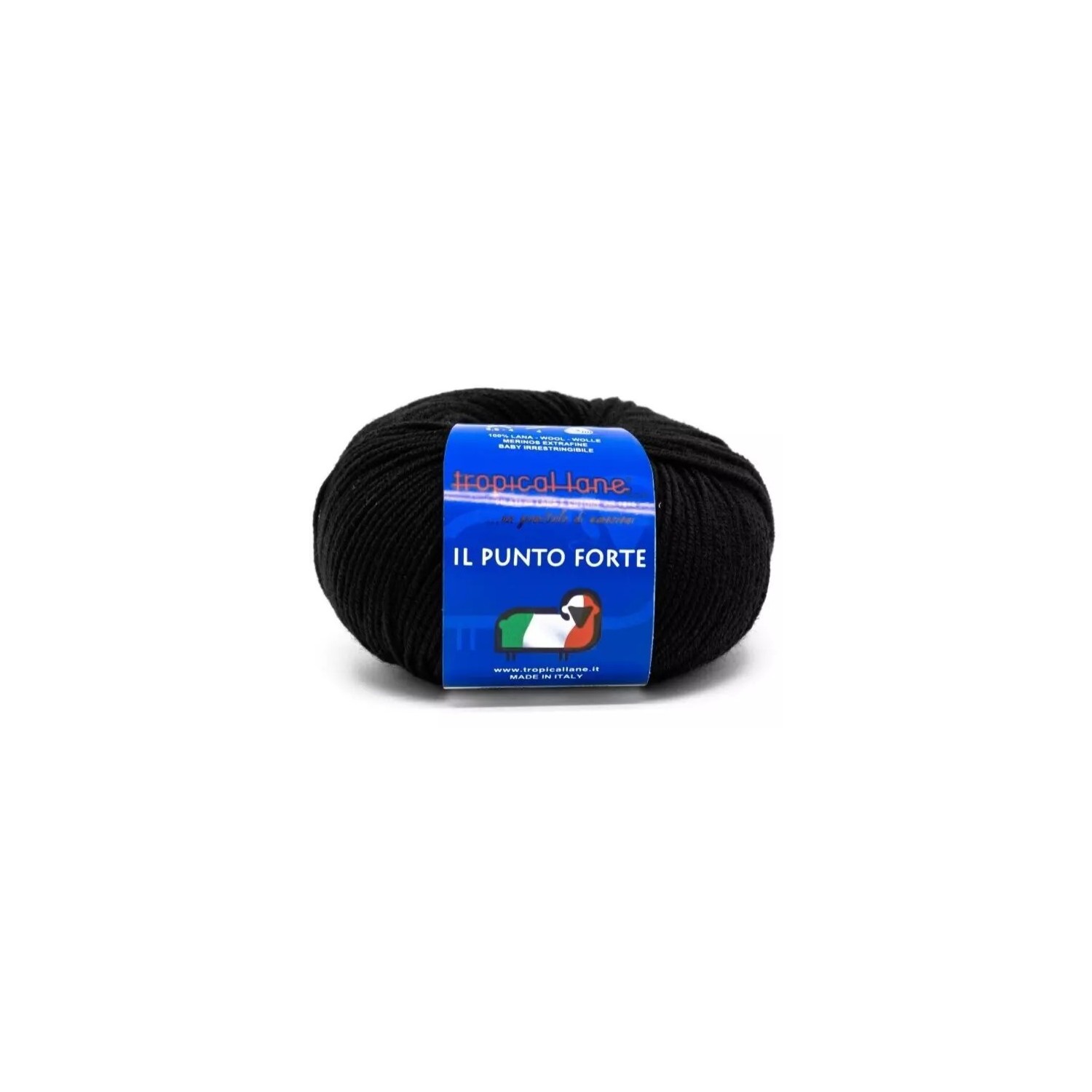 Gomitolo Punto Forte Tropical Lane +-135 mt. 50 gr. 100% Merinos Extrafine Baby Irrestringibile Made in Italy