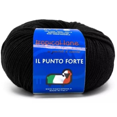 Gomitolo Punto Forte Tropical Lane +-135 mt. 50 gr. 100% Merinos Extrafine Baby Irrestringibile Made in Italy